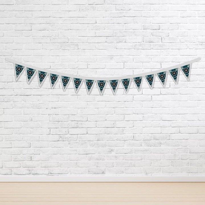 Personalised In Loving Memory - Floral Edge - 3m Fabric Bunting