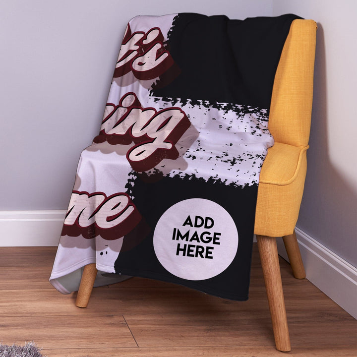 Personalised England - It's Coming Home - Fleece Blanket