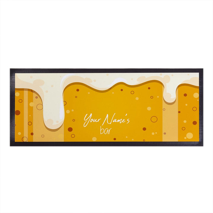 Personalised Bar Runner - Cartoon Beer 4