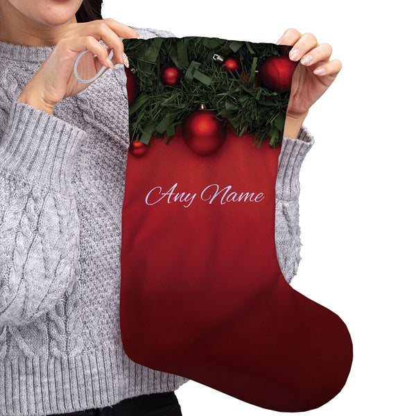 Christmas Garland - Personalised Christmas Stocking