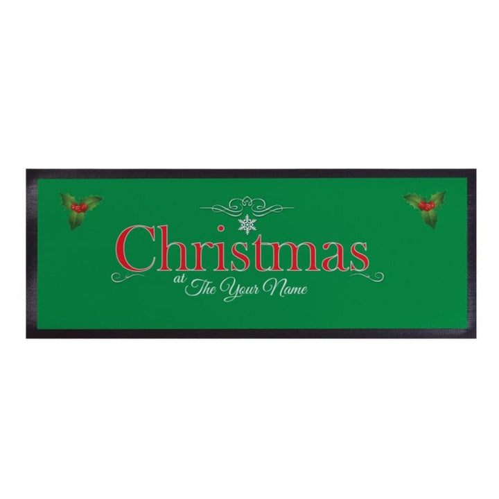 Personalised Bar Runner