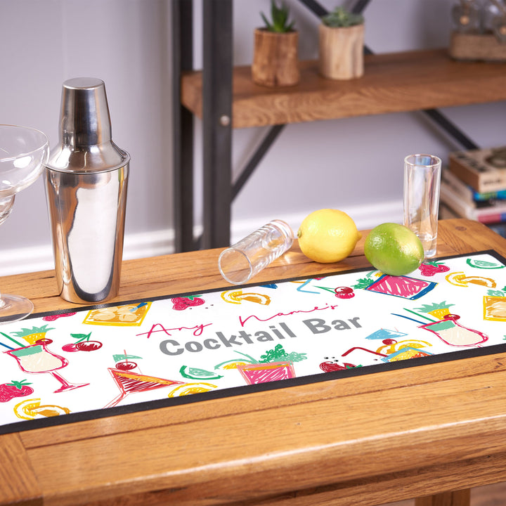 Personalised Bar Runner