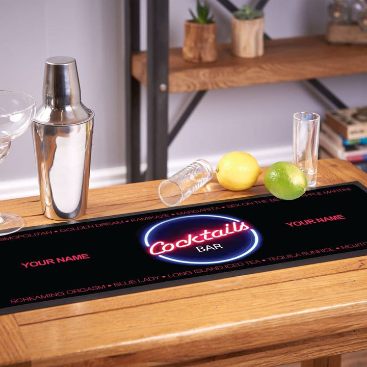 Personalised Bar Runner