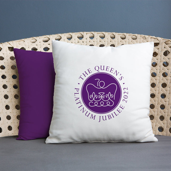 Jubilee - White Logo - 45cm Cushion