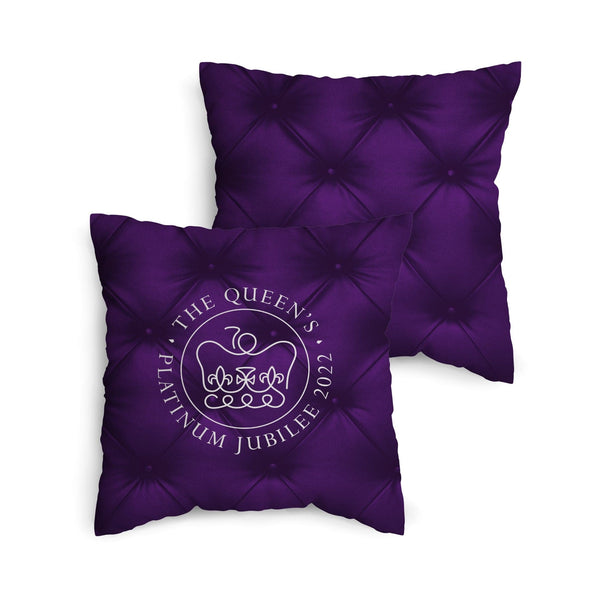 Jubilee - Royal Printed Quilt - 45cm Cushion