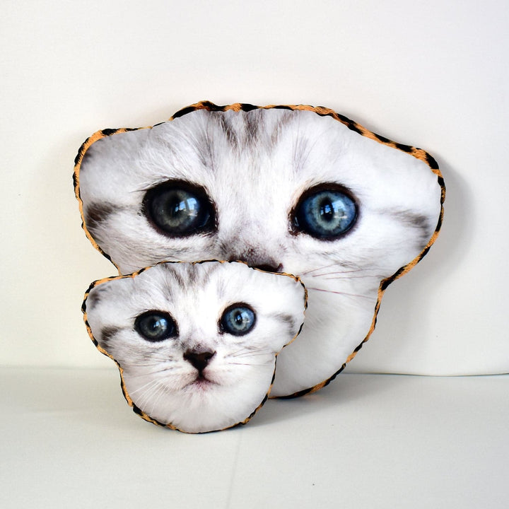 Mega Pet Face Cushion - Leopard Print