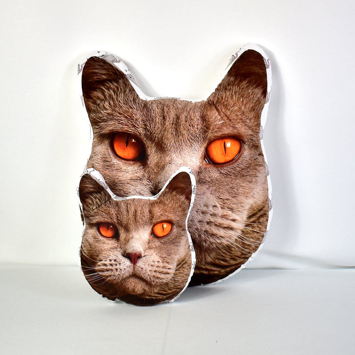 Mega Pet Face Cushion - Mouse Pattern