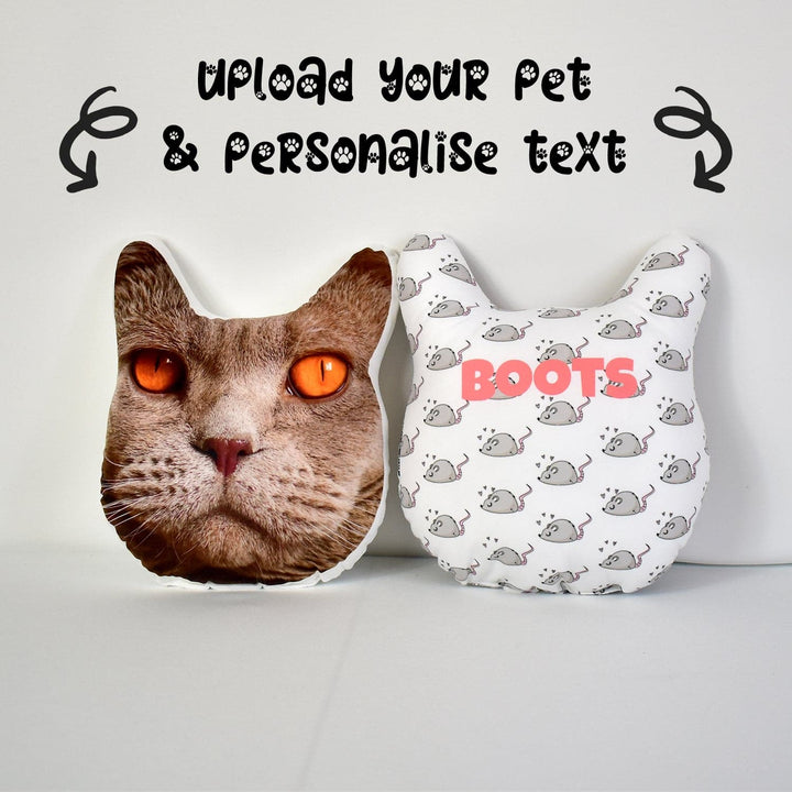 Pet Face Cushion - Mouse Pattern