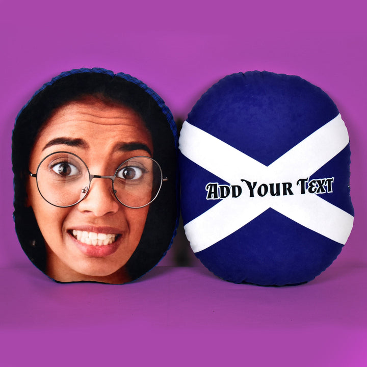 Personalised Scotland Flag - Mush Cush