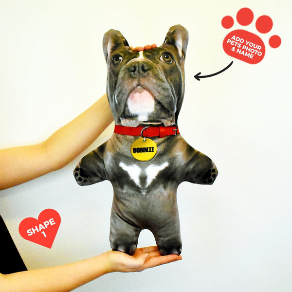 Grey Dog Fur - Personalised Pet Mini Me