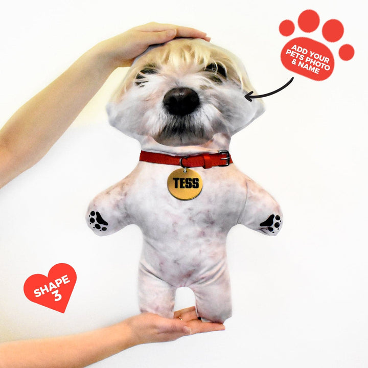 White Dog Fur - Personalised Pet Mini Me