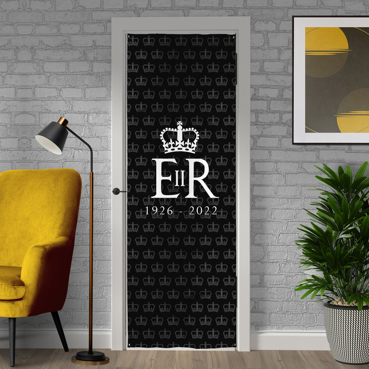 Queens Commemorative Royal Cypher - Door Banner