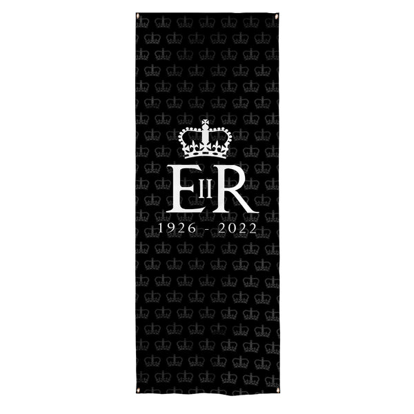 Queens Commemorative Royal Cypher - Door Banner