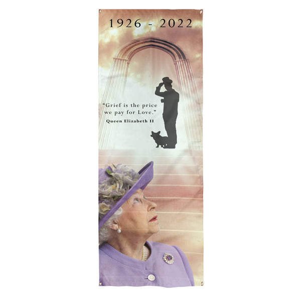 Queens Commemorative The Price We Pay - Door Banner