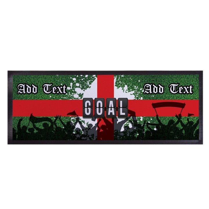 Personalised Bar Runner - England Goal