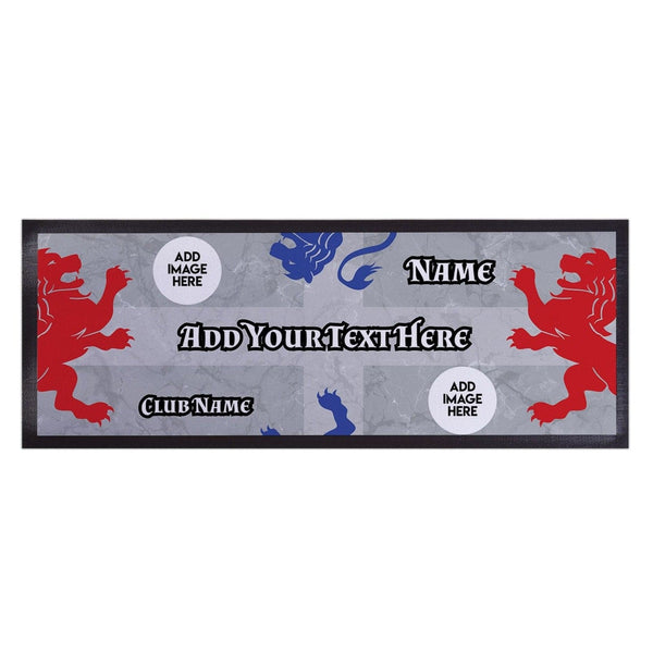 Personalised Bar Runner - 3 Lions