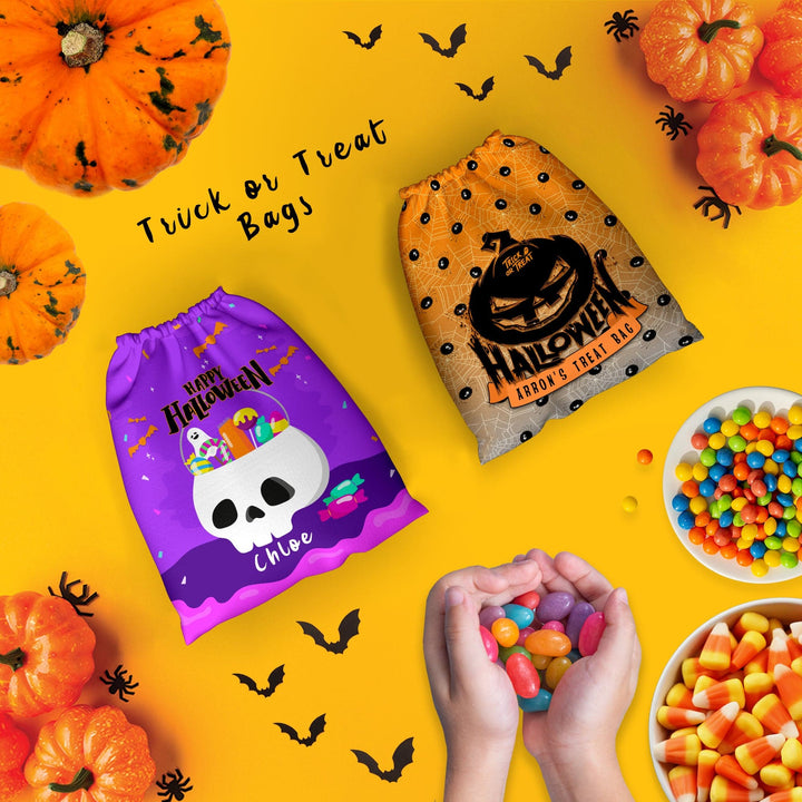 Personalised Trick or Treat Bags