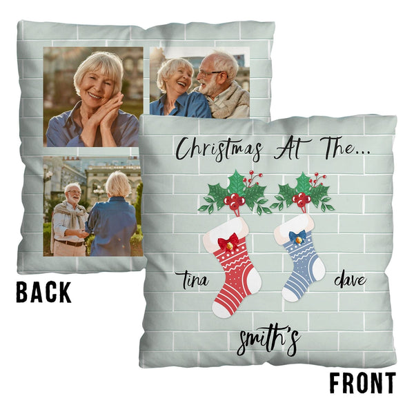 Personalised Family Stockings - 4 Variants - 45cm Cushion