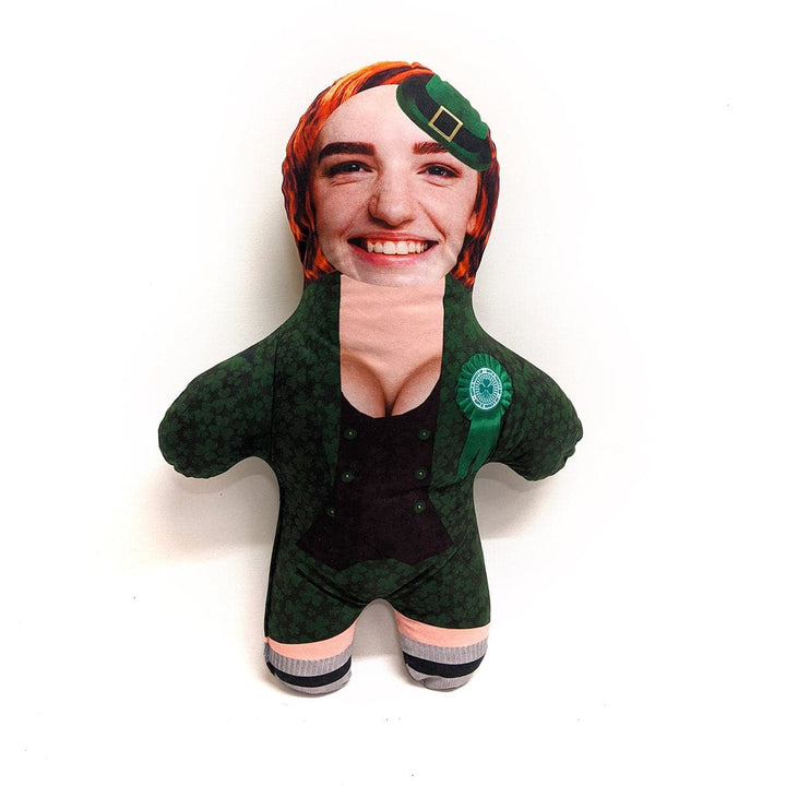 st patricks female leprechaun mini me doll 