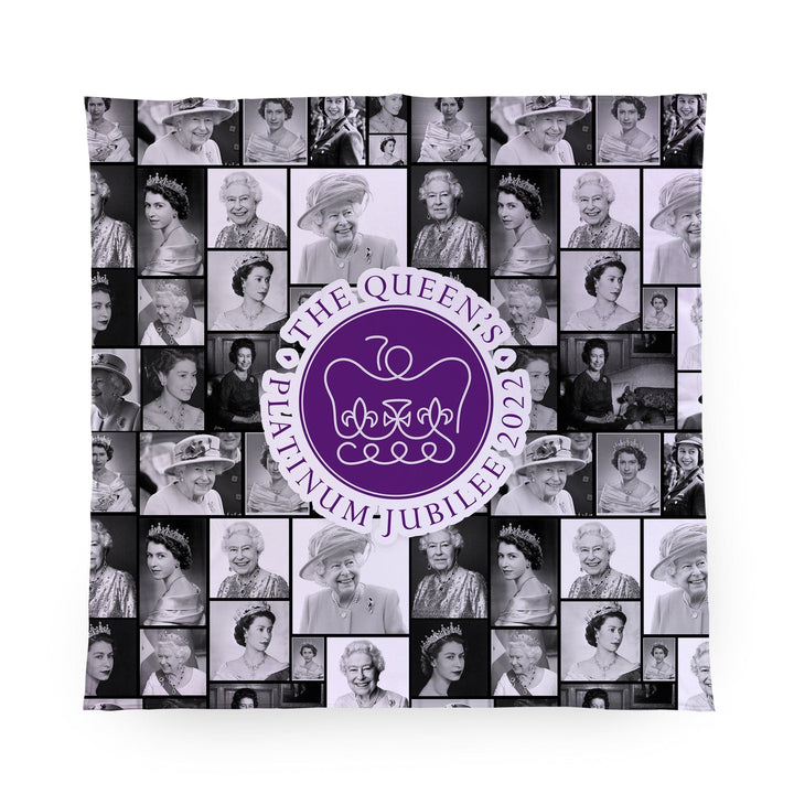 Queen B&W Collage - Jubilee Fleece Blanket