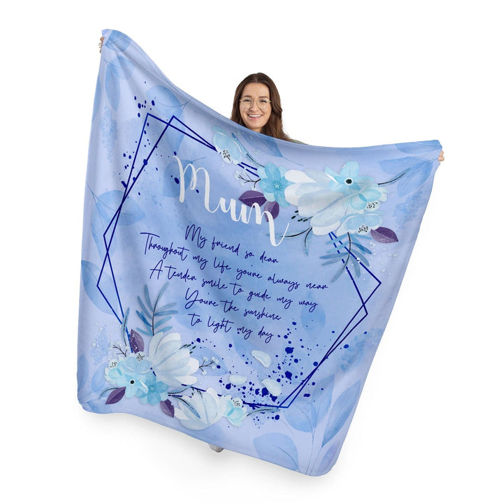 Personalised Text - My Friend So Dear - Sentiment Fleece Blanket