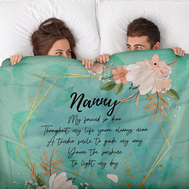 Personalised Text - My Friend So Dear - Sentiment Fleece Blanket