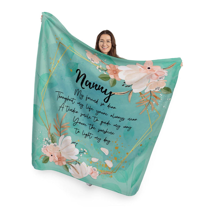 Personalised Text - My Friend So Dear - Sentiment Fleece Blanket