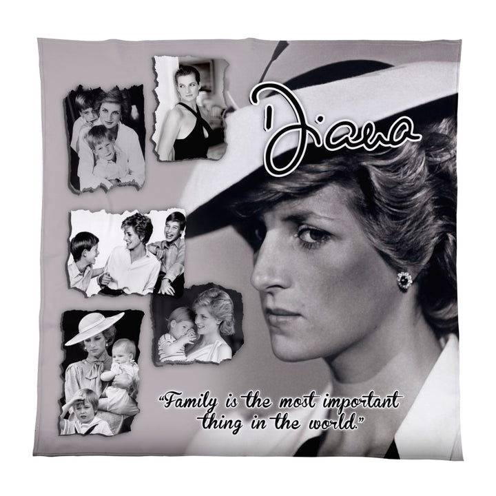 Princess Diana - Family - 150 x 150cm Fleece Blanket