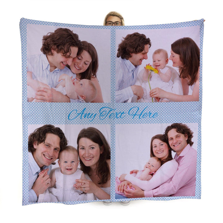 Personalised photo blanket