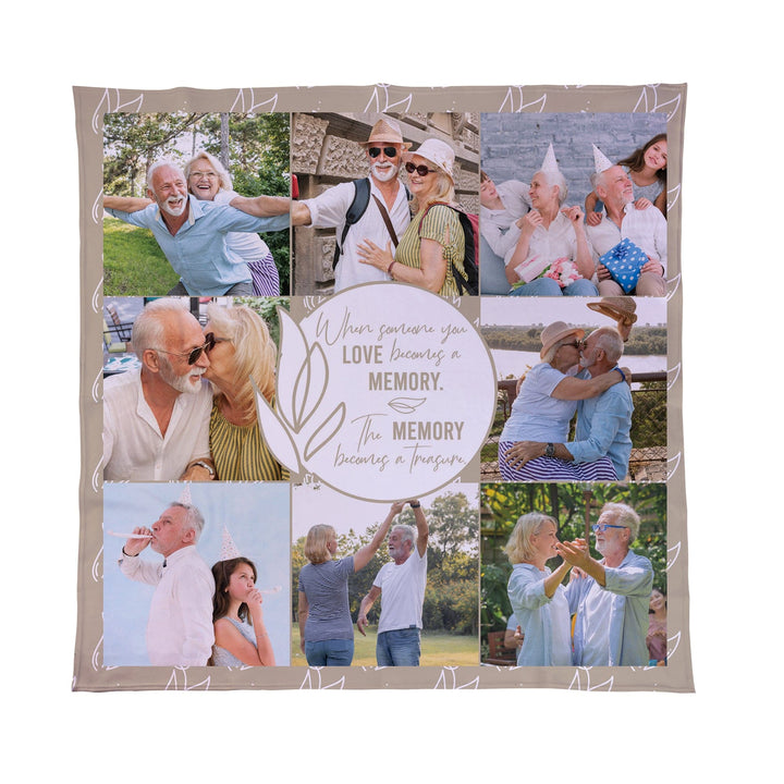 In Loving Memory Photo Blanket