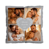 Grey Heart - 4 Photos - 45cm Cushion