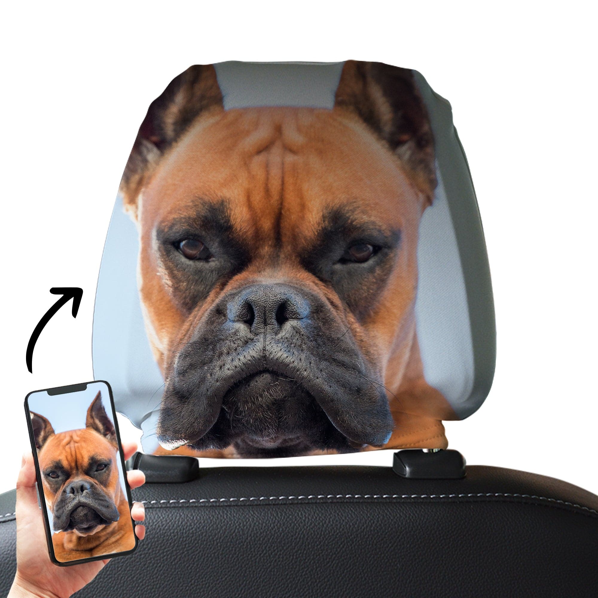 Car Headrest Cover -  UK