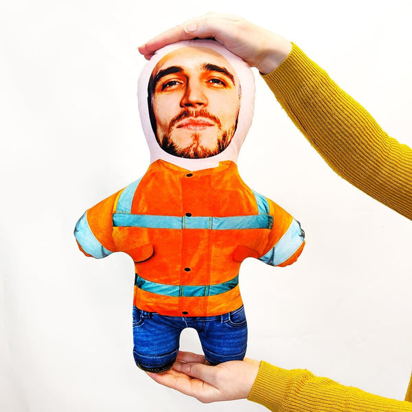 Hi-vis Builders Bum Mini Me Doll