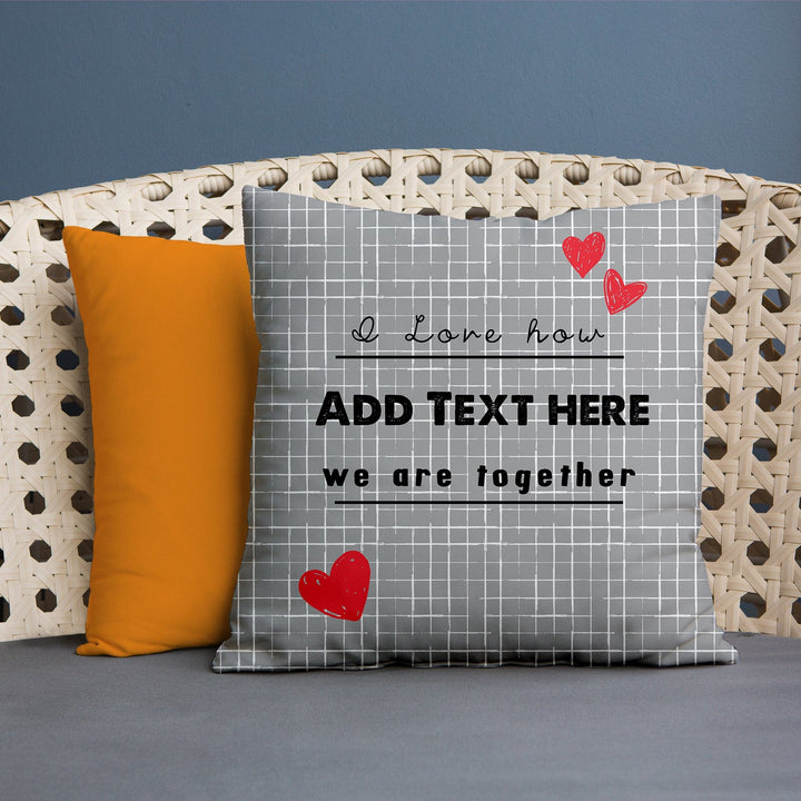 Valentines I Love How - Photo 45cm Cushion