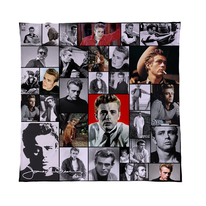 Personalised Fleece Blanket Throw | James Dean Bedding