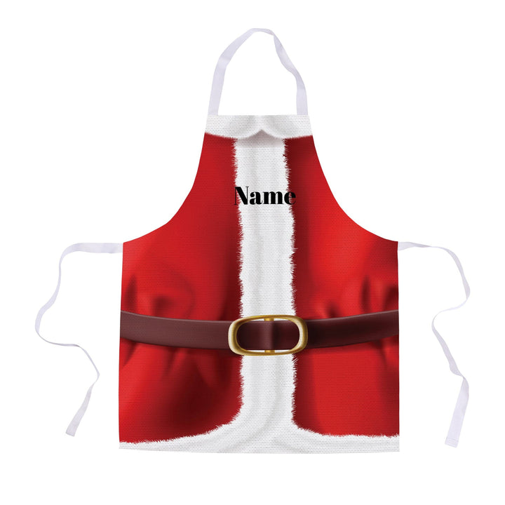 Personalised Apron - Santa Suit - Kids