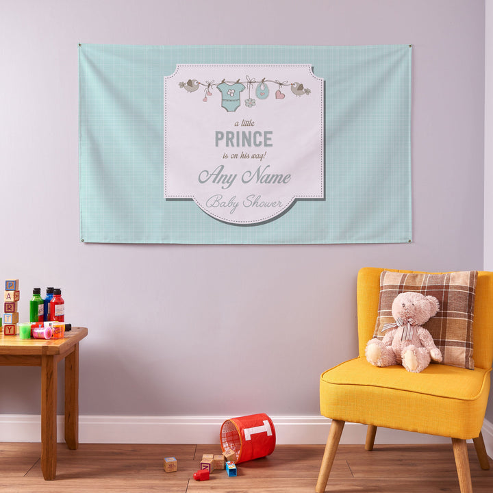 Custom Christening Banner / Baby Shower Name Banner