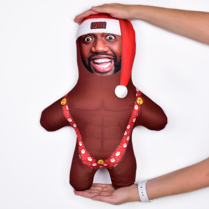 Christmas Mankini - Two Variants - Personalised Mini Me Doll