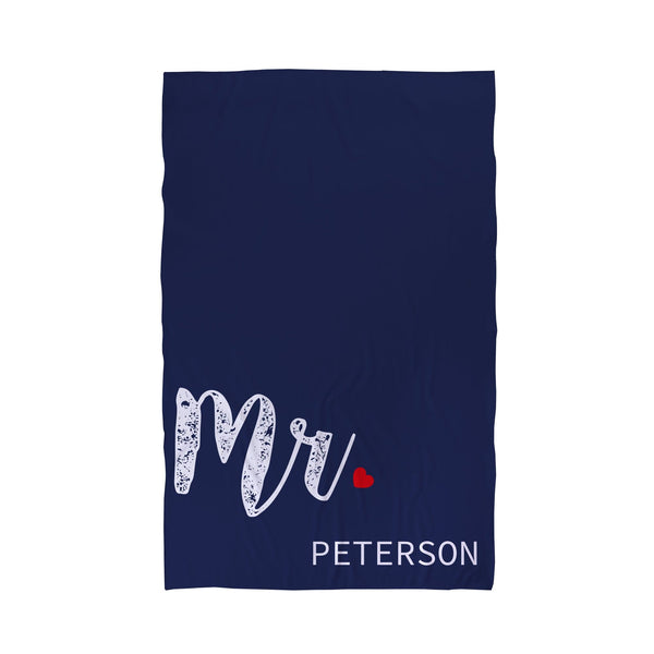 Mr Personalised Beach Towel