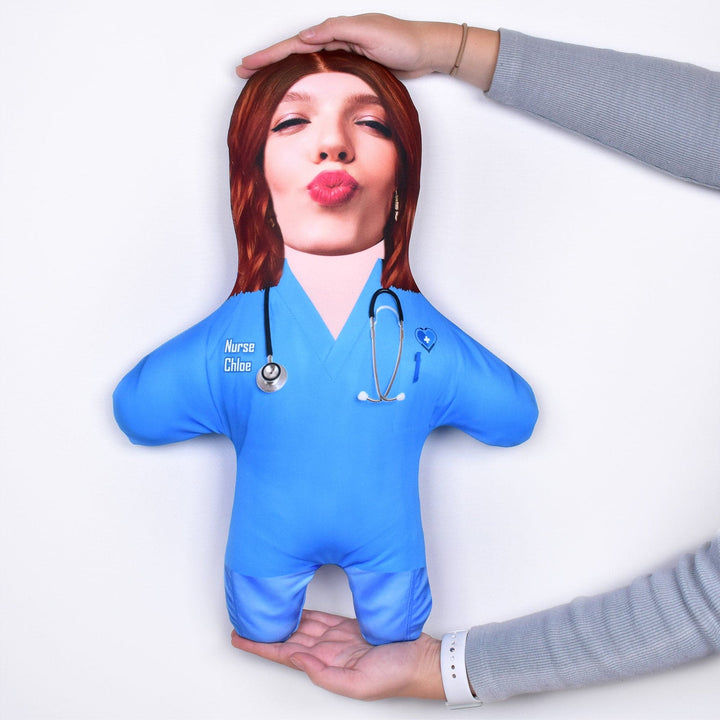 Nurse - Choose Your Hair - 7 Variants - Personalised Mini Me Doll