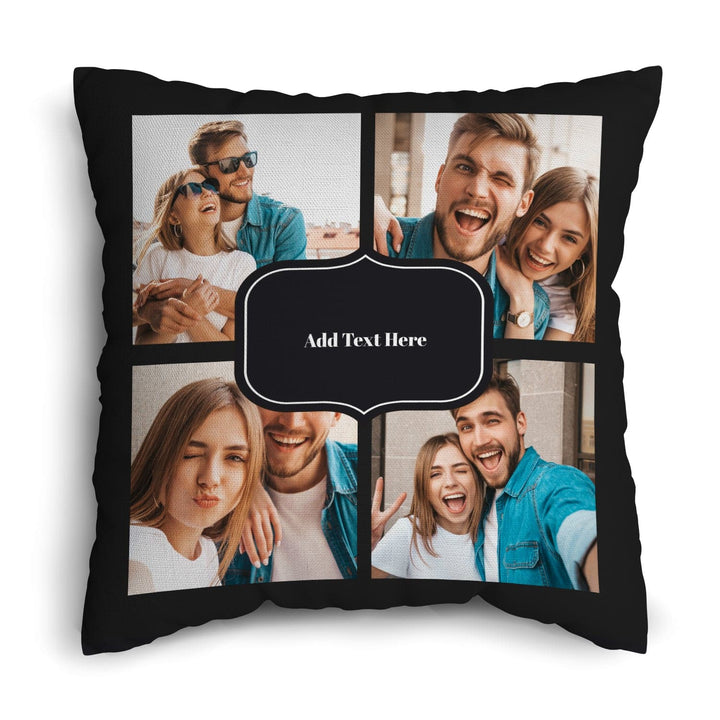 Personalised Love Notes - 4 Photo 45cm Cushion