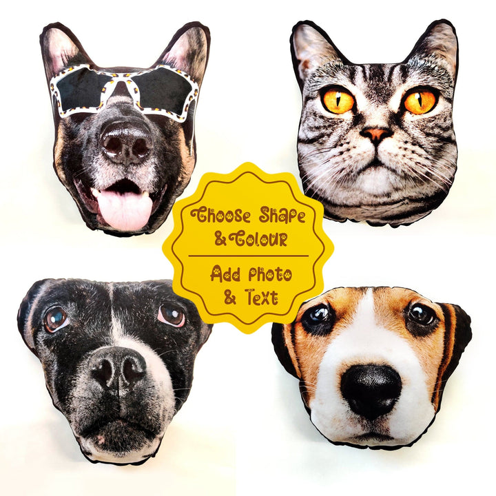 Pet Face Cushion - Create Your Own!