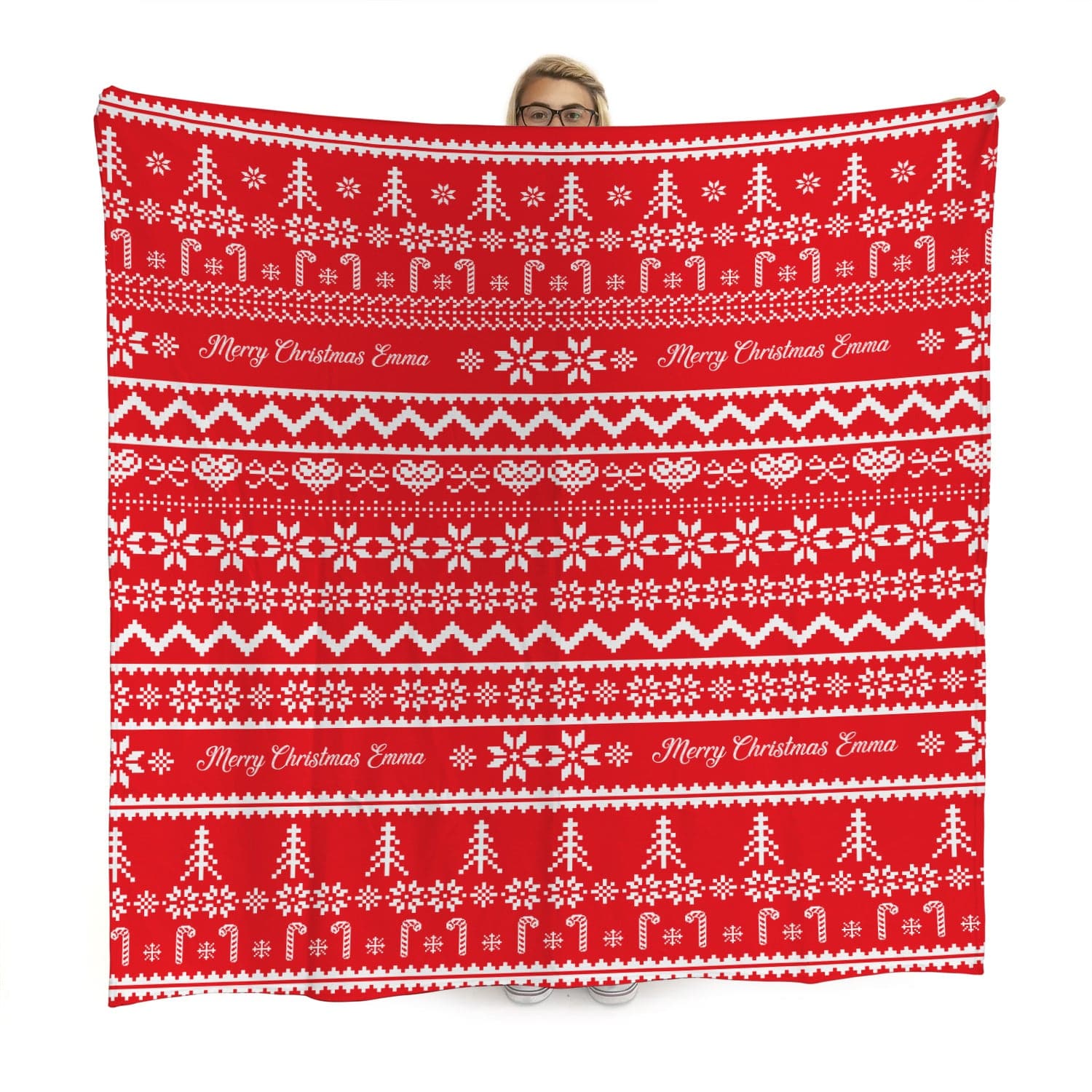 Fleece christmas jumper best sale