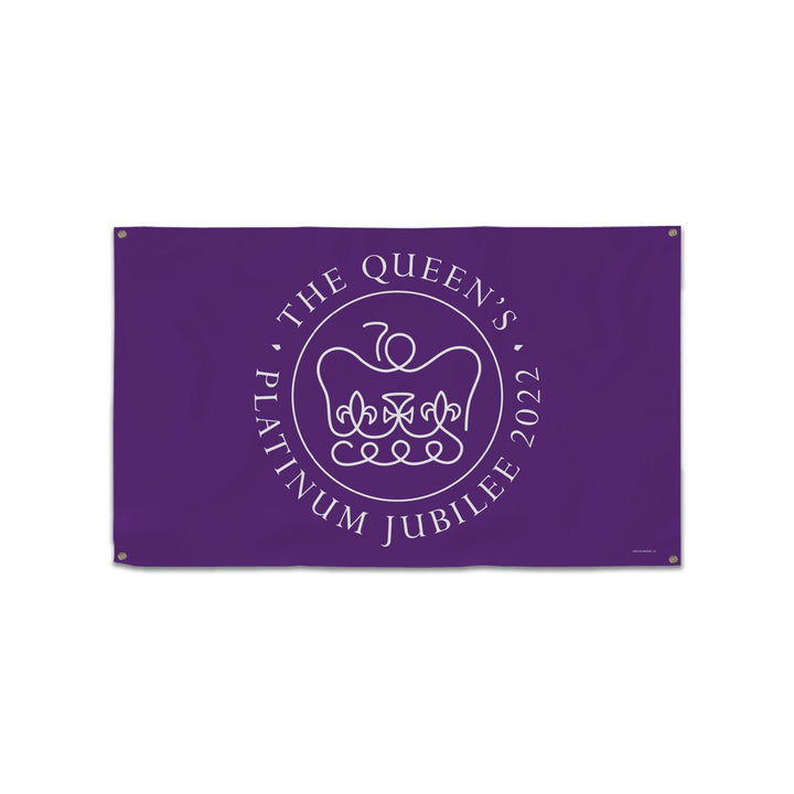 Platinum Jubilee - Purple - 5ft x 3ft Banner