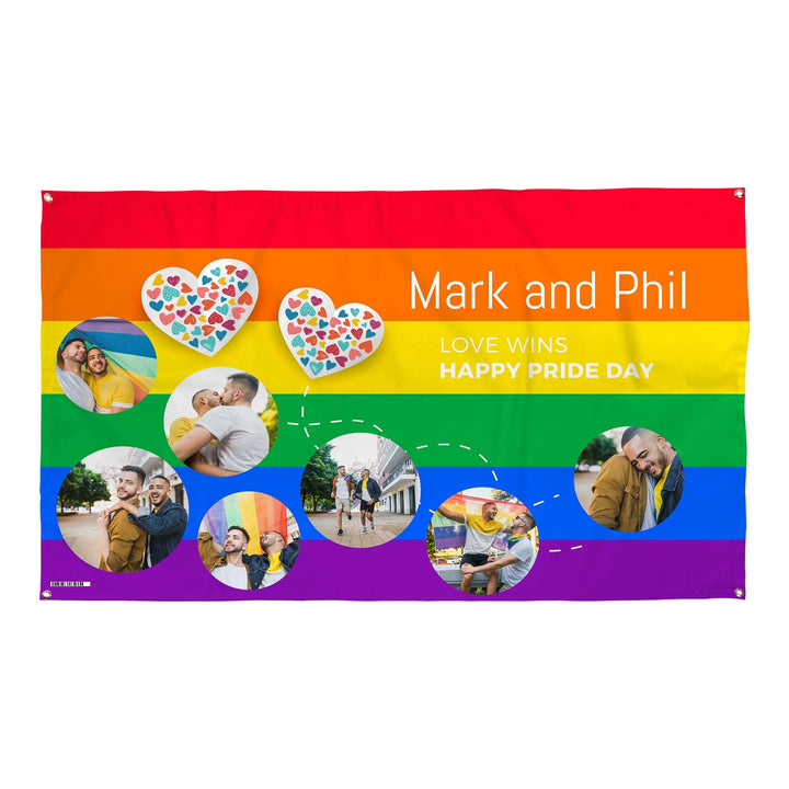 Pride photo banner - Edit text - 5FT X 3FT