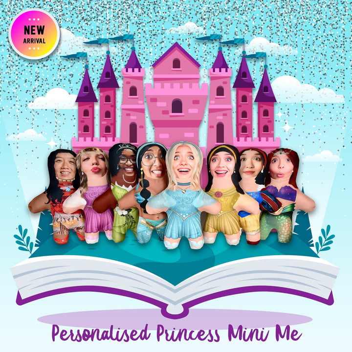 Princess - Yellow Dress - Personalised Mini Me Doll