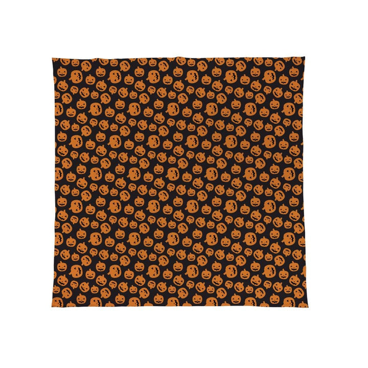 Pumpkins All Over - Halloween Fleece Throw