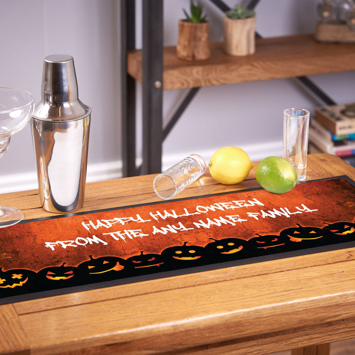 Personalised Bar Runner