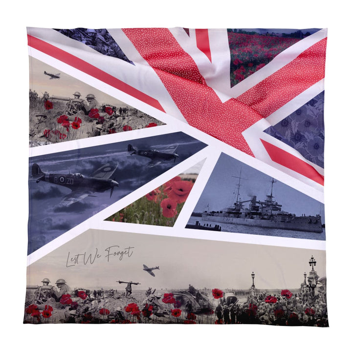 Remembrance Day - Photo Frame - Fleece Blanket