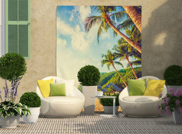 Sandy Beach - Portrait Garden Banner - 61" x 79"